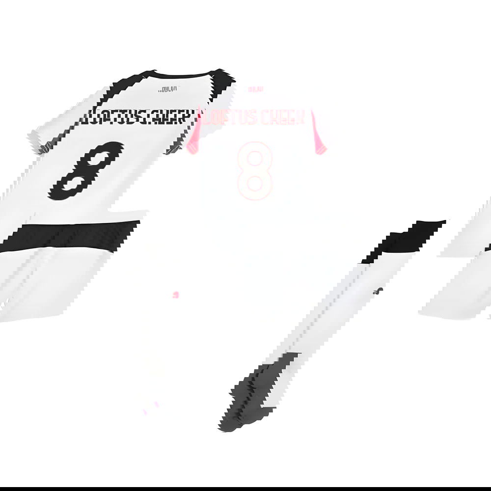 Tanie Koszulki Piłkarskie AC Milan Dziecięca LOFTUS CHEEK #8 Precz 2025-2026 Stroje Piłkarskie