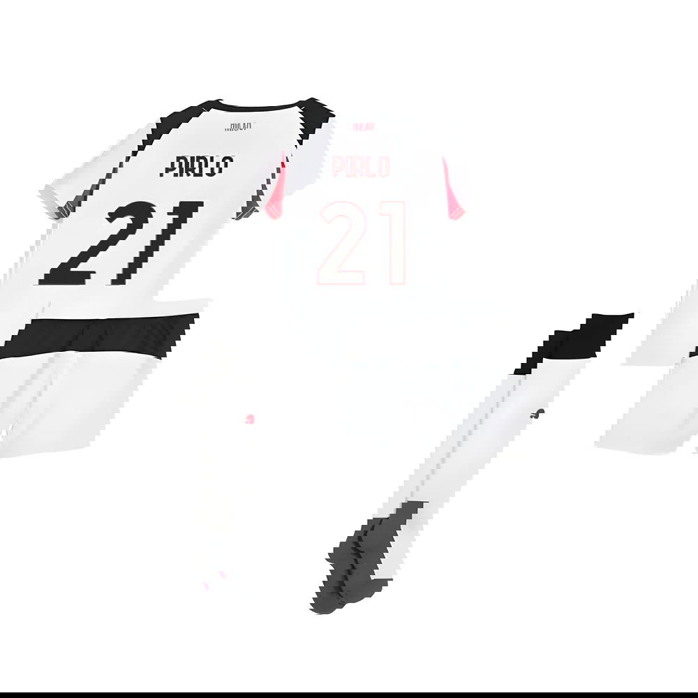 Tanie Koszulki Piłkarskie AC Milan Dziecięca PIRLO #21 Precz 2025-2026 Stroje Piłkarskie