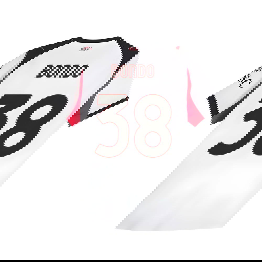Tanie Koszulki Piłkarskie AC Milan BONDO #38 Precz 2025-2026 Stroje Piłkarskie