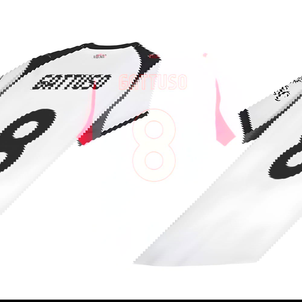 Tanie Koszulki Piłkarskie AC Milan GATTUSO #8 Precz 2025-2026 Stroje Piłkarskie