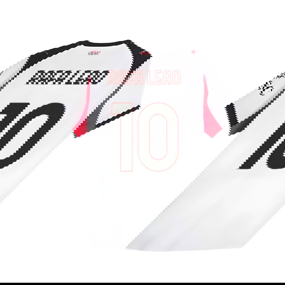 Tanie Koszulki Piłkarskie AC Milan RAFA LEAO #10 Precz 2025-2026 Stroje Piłkarskie