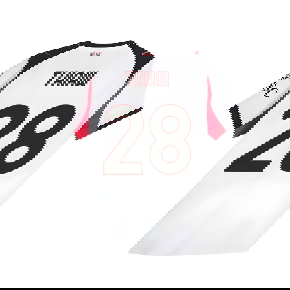 Tanie Koszulki Piłkarskie AC Milan THIAW #28 Precz 2025-2026 Stroje Piłkarskie
