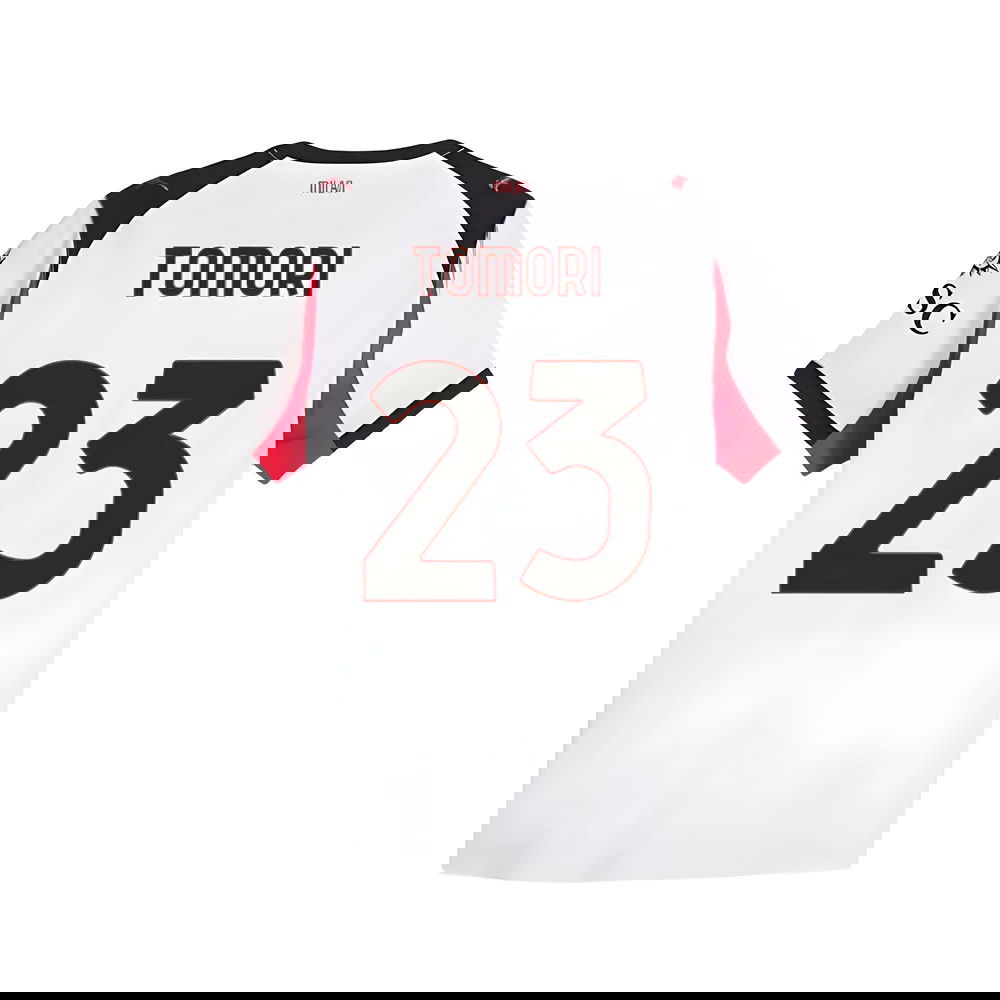 Tanie Koszulki Piłkarskie AC Milan TOMORI #23 Precz 2025-2026 Stroje Piłkarskie