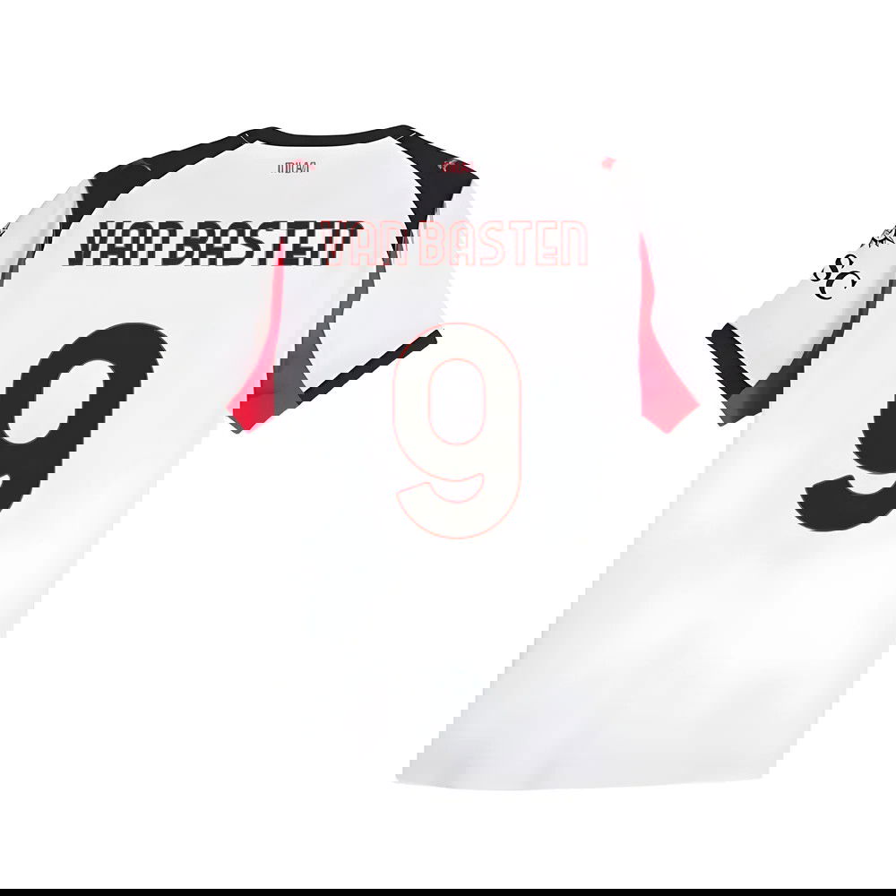 Tanie Koszulki Piłkarskie AC Milan VAN BASTEN #9 Precz 2025-2026 Stroje Piłkarskie