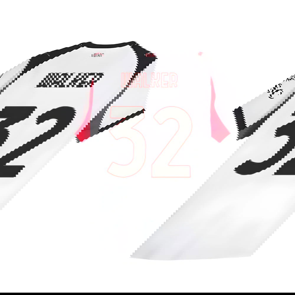 Tanie Koszulki Piłkarskie AC Milan WALKER #32 Precz 2025-2026 Stroje Piłkarskie