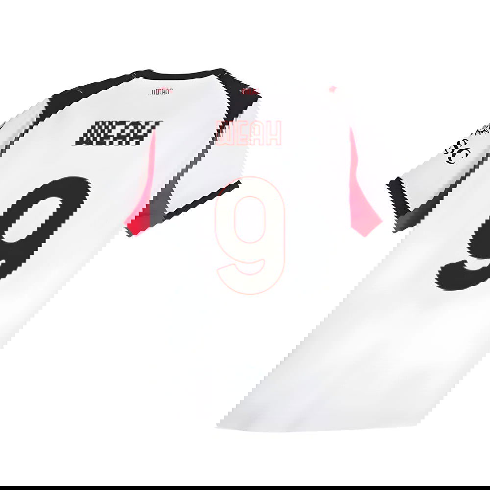 Tanie Koszulki Piłkarskie AC Milan WEAH #9 Precz 2025-2026 Stroje Piłkarskie