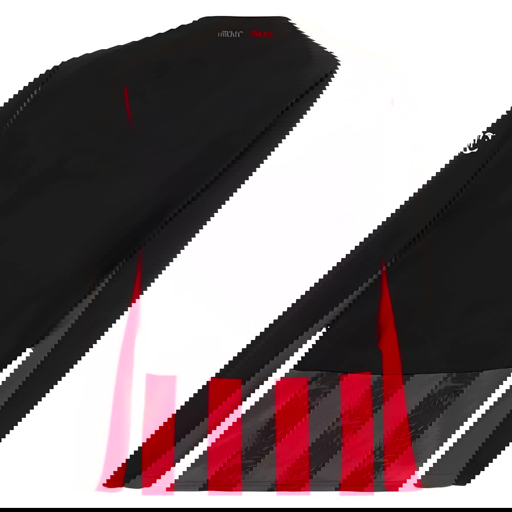 kraków Tanie Koszulki Piłkarskie AC Milan Długi rękaw Główna 2025-2026 Stroje Piłkarskie komplet