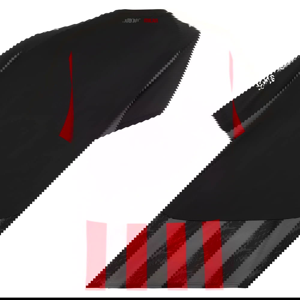 fajne Tanie Koszulki Piłkarskie AC Milan Główna 2025-2026 Stroje Piłkarskie z własnym nadrukiem