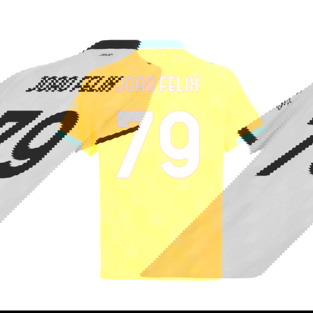 Tanie Koszulki Piłkarskie AC Milan JOAO FELIX #79 Trzeci 2025-2026 Stroje Piłkarskie