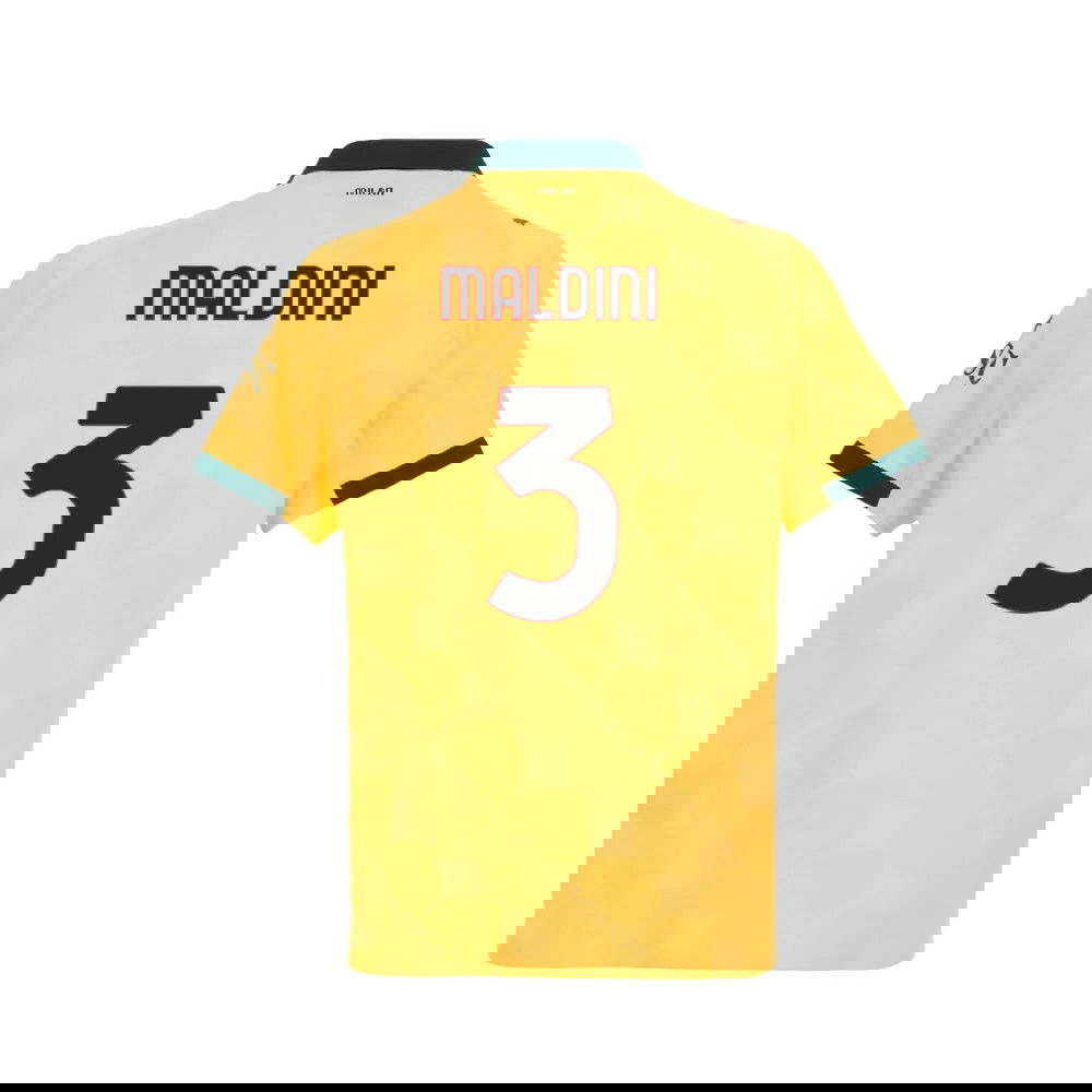 Tanie Koszulki Piłkarskie AC Milan MALDINI #3 Trzeci 2025-2026 Stroje Piłkarskie
