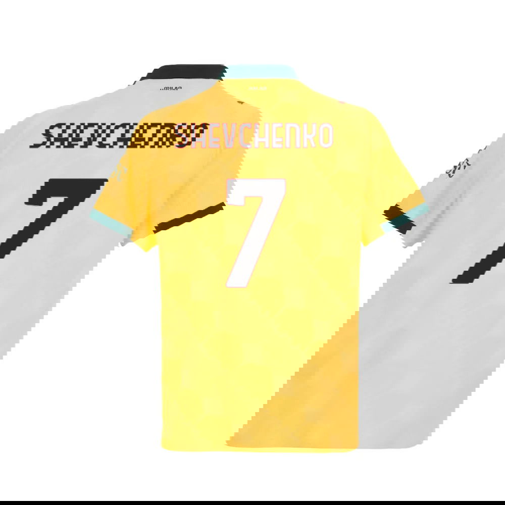 Tanie Koszulki Piłkarskie AC Milan SHEVCHENKO #7 Trzeci 2025-2026 Stroje Piłkarskie