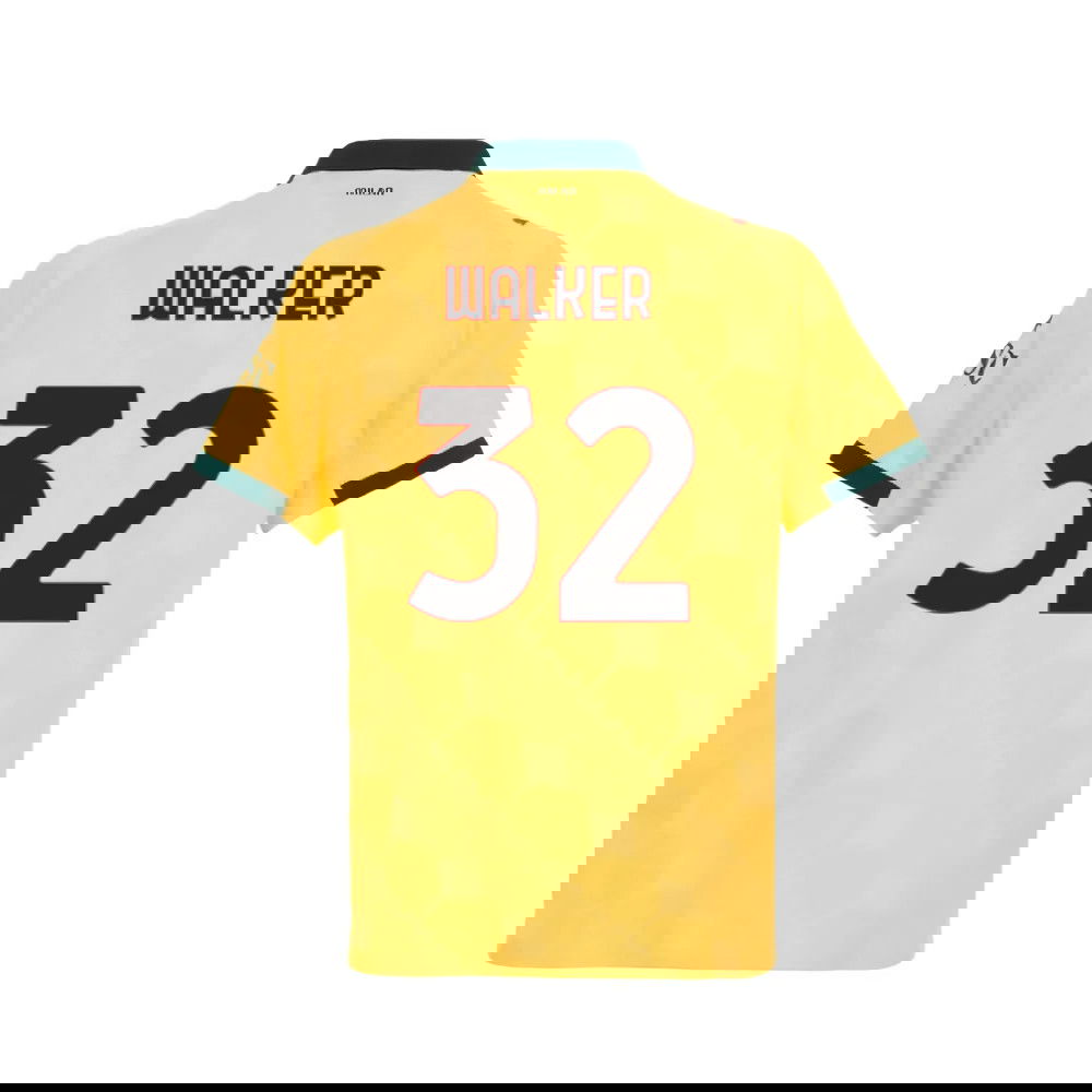 Tanie Koszulki Piłkarskie AC Milan WALKER #32 Trzeci 2025-2026 Stroje Piłkarskie