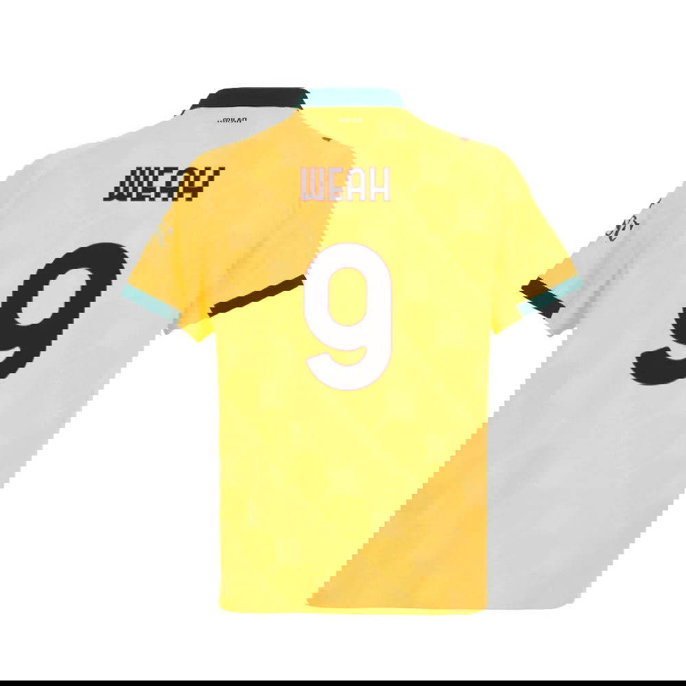 Tanie Koszulki Piłkarskie AC Milan WEAH #9 Trzeci 2025-2026 Stroje Piłkarskie