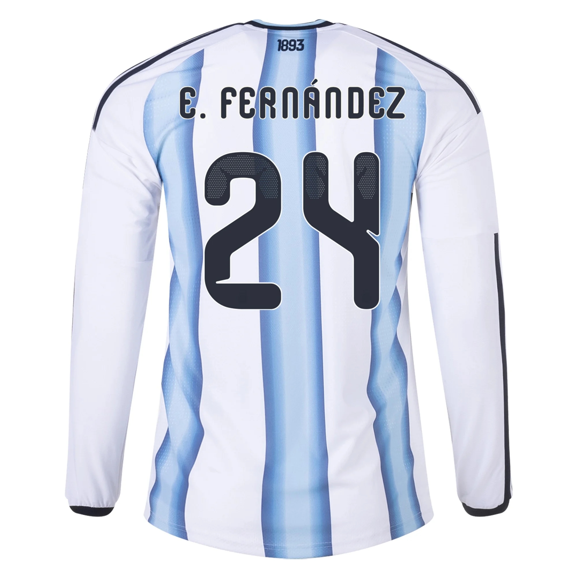 Tanie Koszulki Piłkarskie Argentyna Długi rękaw ENZO FERNANDEZ #24 Główna Puchar Świata 2026 Stroje Piłkarskie