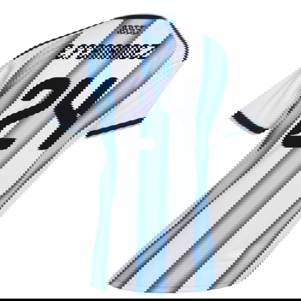 Tanie Koszulki Piłkarskie Argentyna Kobiety EFERNANDEZ #24 Główna Puchar Świata 2026 Stroje Piłkarskie