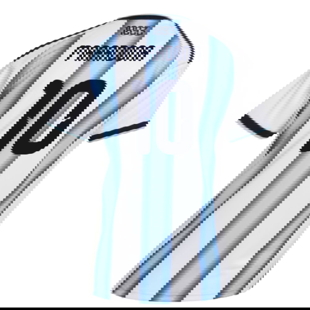 Tanie Koszulki Piłkarskie Argentyna Kobiety MARADONA #10 Główna Puchar Świata 2026 Stroje Piłkarskie