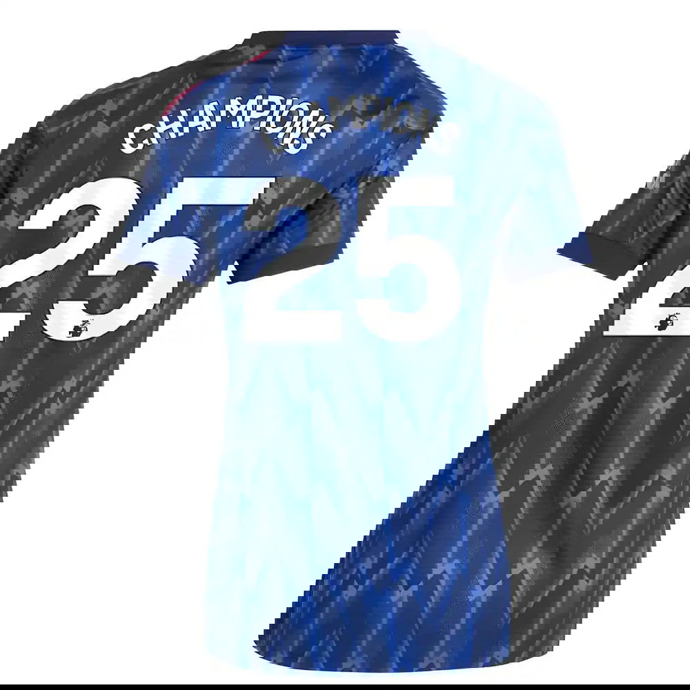 Tanie Koszulki Piłkarskie Arsenal Kobiety CHAMPIONS #25 Precz 2025-2026 Stroje Piłkarskie