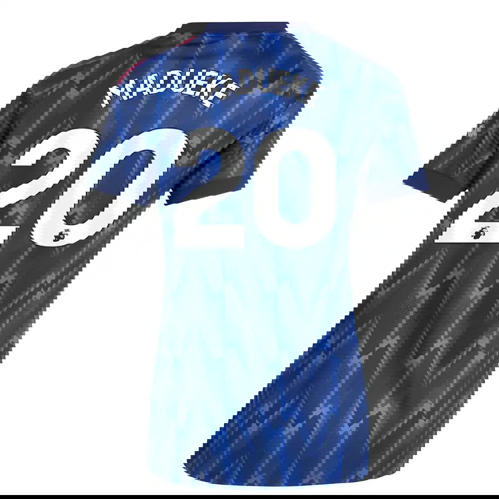 Tanie Koszulki Piłkarskie Arsenal Kobiety MADUEKE #20 Precz 2025-2026 Stroje Piłkarskie