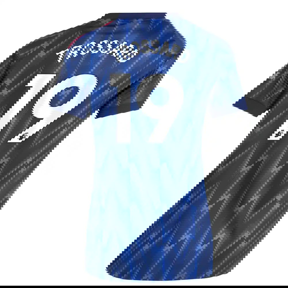 Tanie Koszulki Piłkarskie Arsenal Kobiety TROSSARD #19 Precz 2025-2026 Stroje Piłkarskie