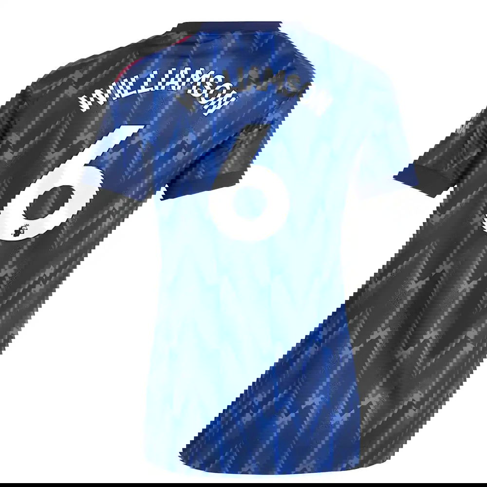 Tanie Koszulki Piłkarskie Arsenal Kobiety WILLIAMSON #6 Precz 2025-2026 Stroje Piłkarskie