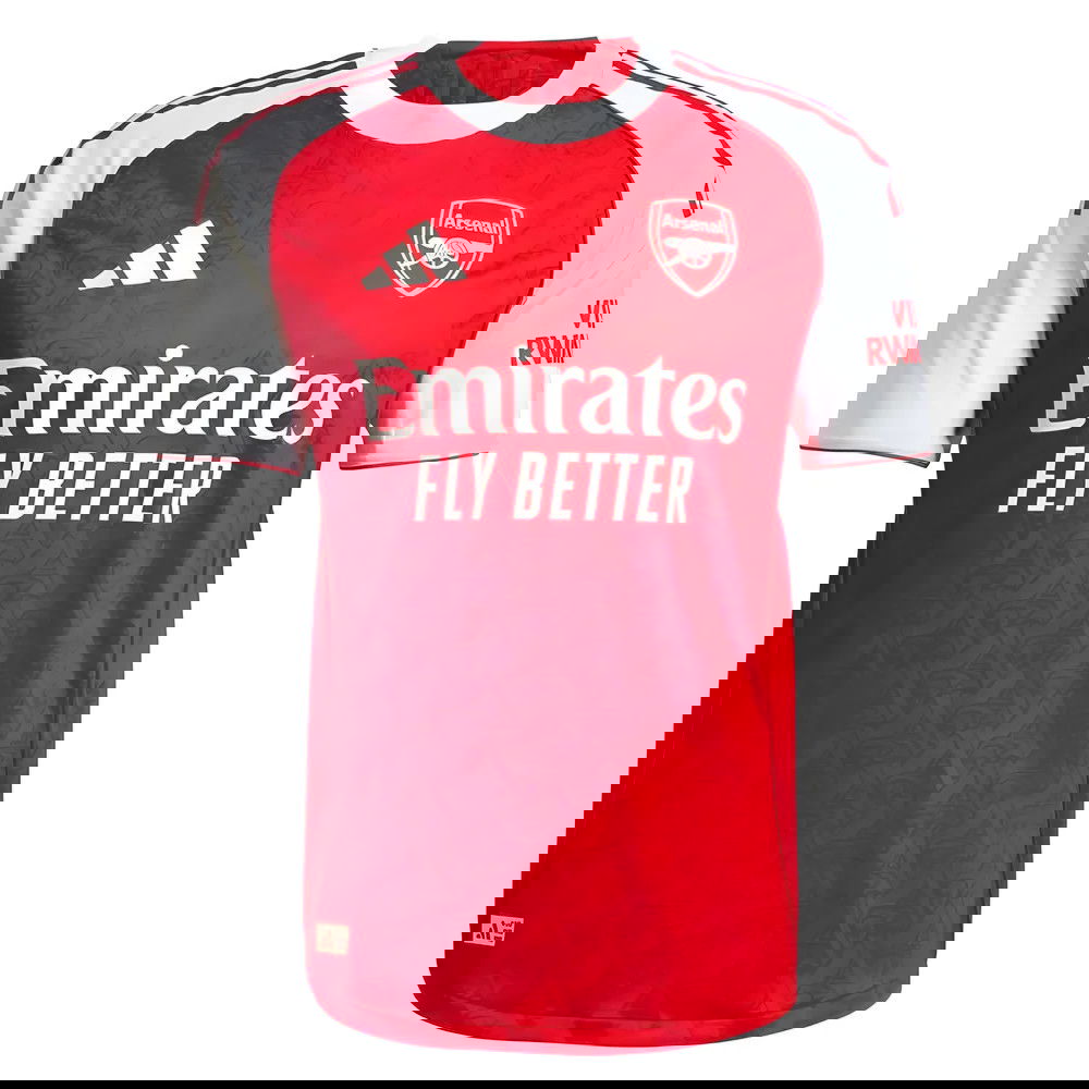 czyste Tanie Koszulki Piłkarskie Arsenal PARLOUR #15 Główna 2025-2026 Stroje Piłkarskie producent