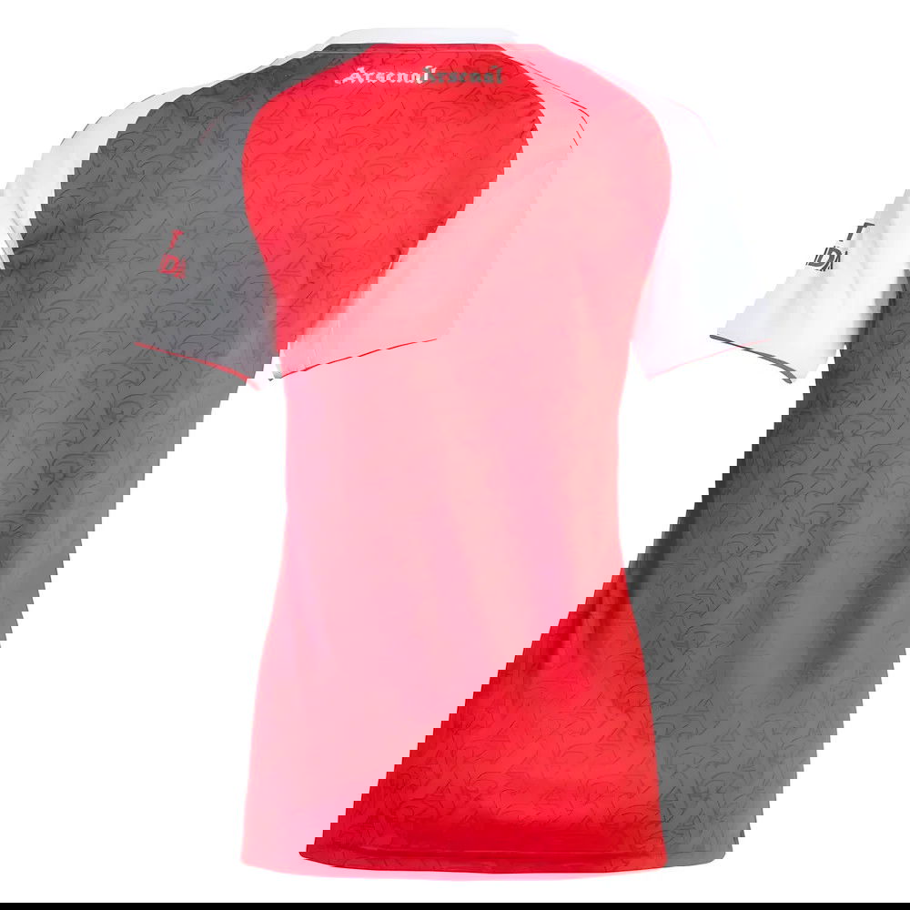 fajne Tanie Koszulki Piłkarskie Arsenal Kobiety Główna 2025-2026 Stroje Piłkarskie sklep