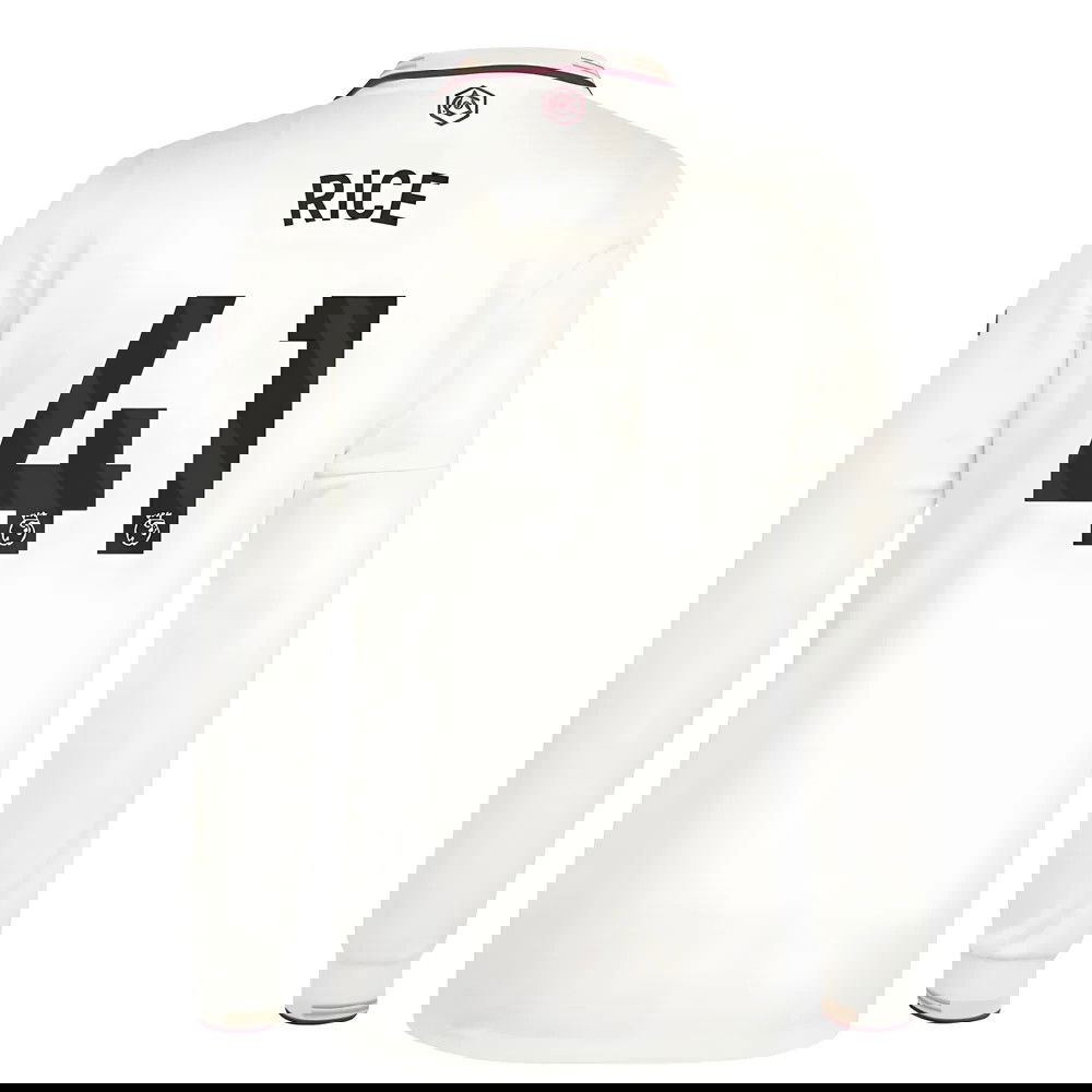 Tanie Koszulki Piłkarskie Arsenal Długi rękaw RICE #41 Trzeci 2025-2026 Stroje Piłkarskie