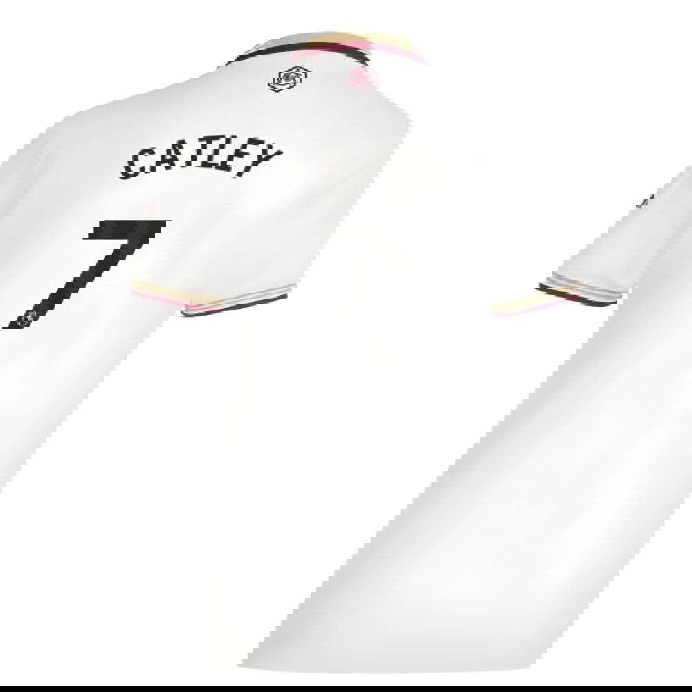 Tanie Koszulki Piłkarskie Arsenal Kobiety CATLEY #7 Trzeci 2025-2026 Stroje Piłkarskie