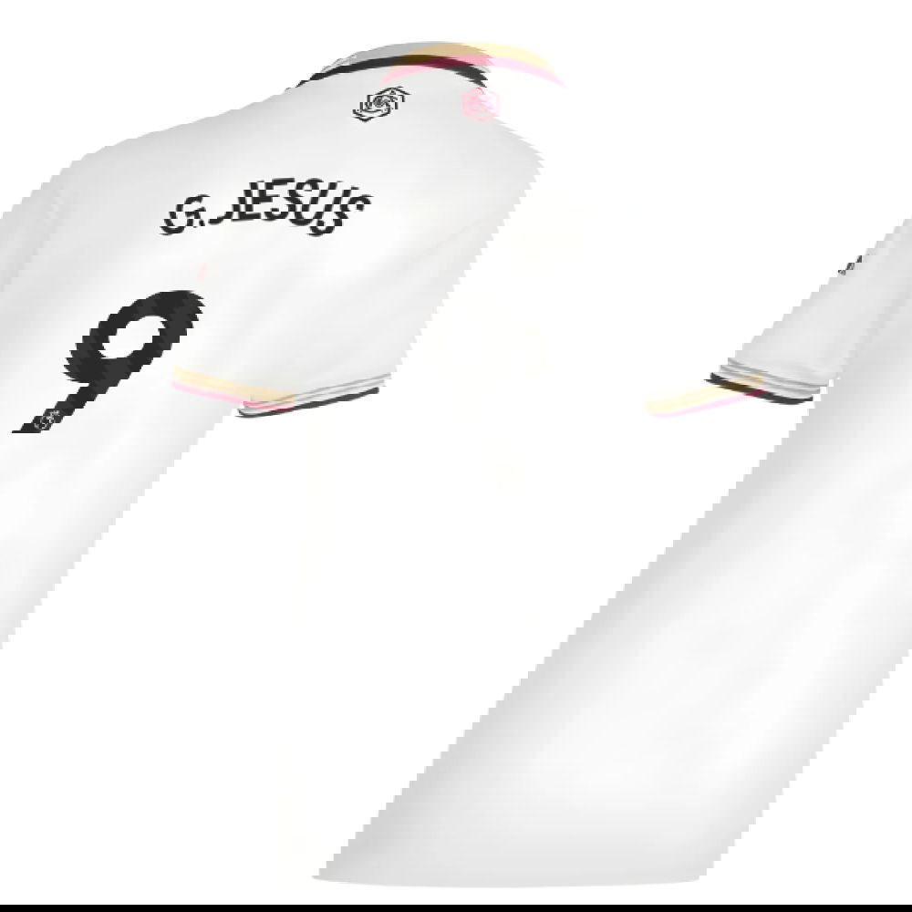 Tanie Koszulki Piłkarskie Arsenal Kobiety GJESUS #9 Trzeci 2025-2026 Stroje Piłkarskie