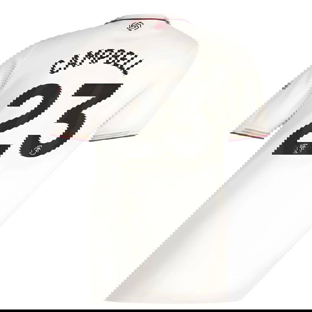 Tanie Koszulki Piłkarskie Arsenal CAMPBELL #23 Trzeci 2025-2026 Stroje Piłkarskie