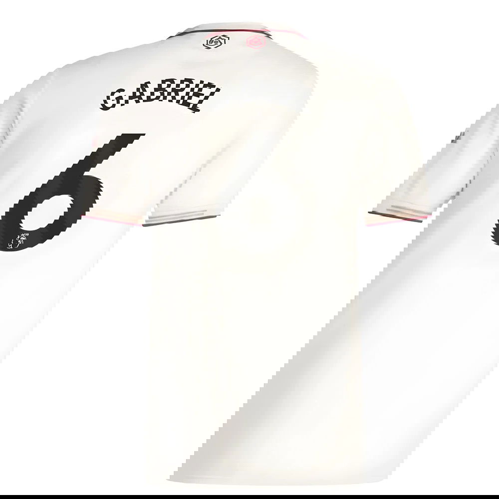 Tanie Koszulki Piłkarskie Arsenal GABRIEL #6 Trzeci 2025-2026 Stroje Piłkarskie