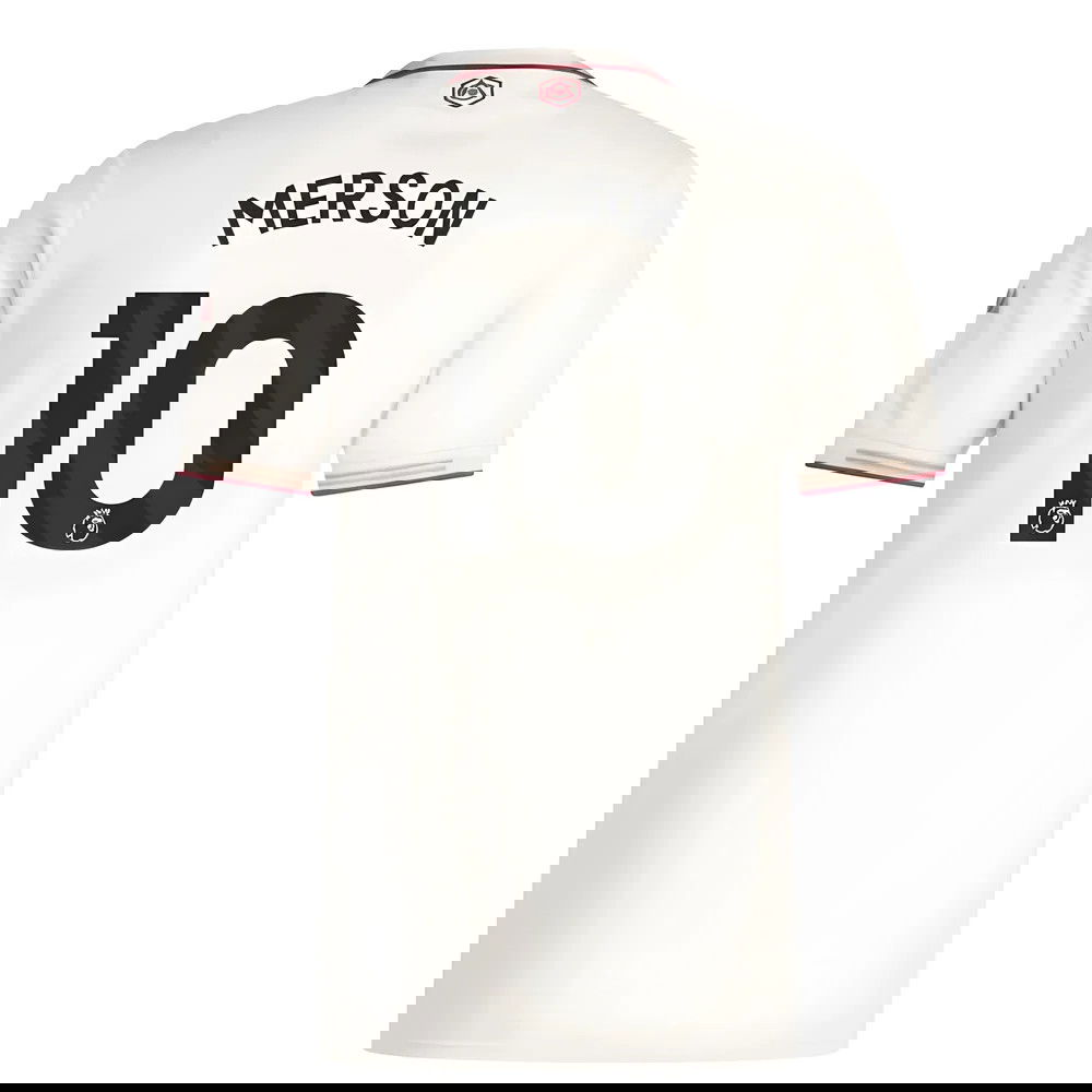 Tanie Koszulki Piłkarskie Arsenal MERSON #10 Trzeci 2025-2026 Stroje Piłkarskie