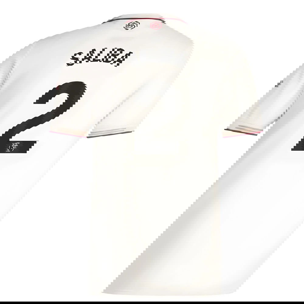 Tanie Koszulki Piłkarskie Arsenal SALIBA #2 Trzeci 2025-2026 Stroje Piłkarskie