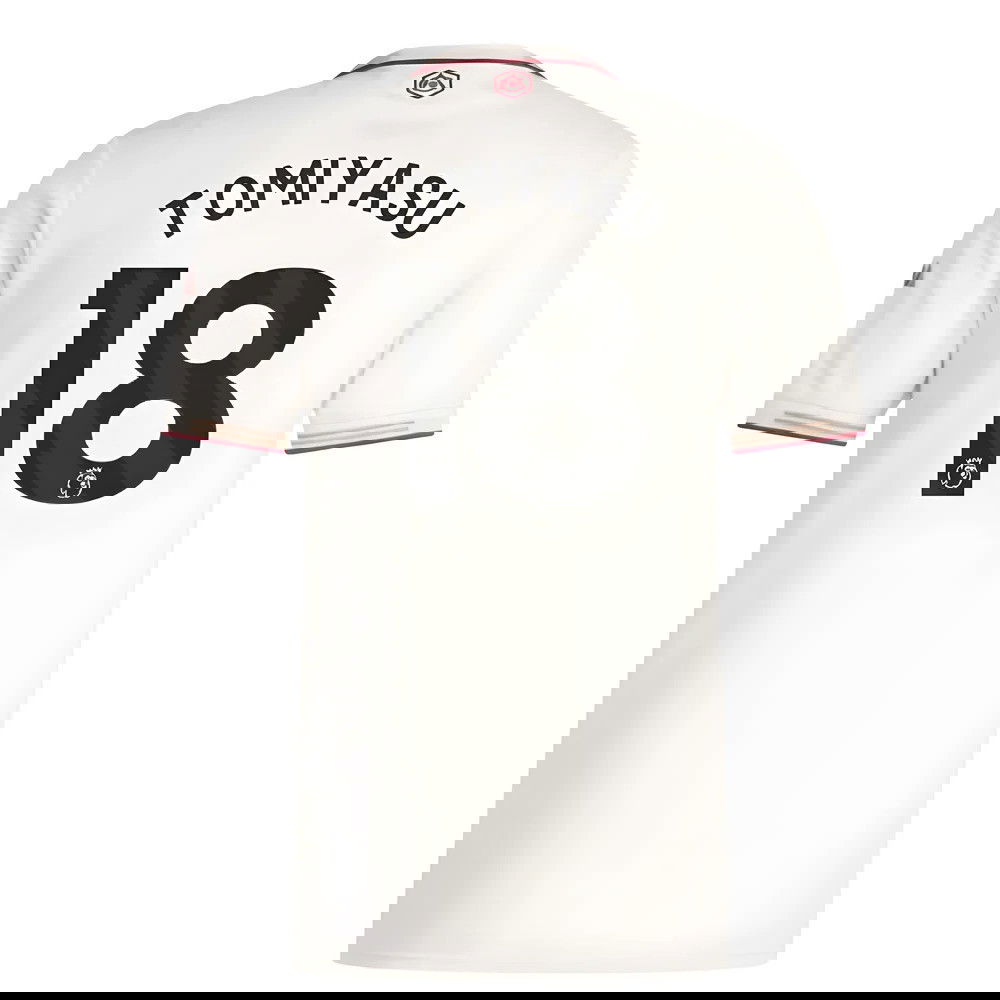 Tanie Koszulki Piłkarskie Arsenal TOMIYASU #18 Trzeci 2025-2026 Stroje Piłkarskie