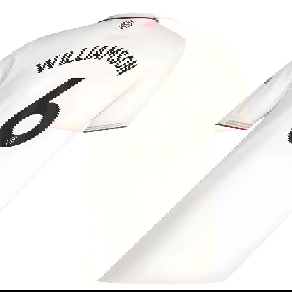 Tanie Koszulki Piłkarskie Arsenal WILLIAMSON #6 Trzeci 2025-2026 Stroje Piłkarskie
