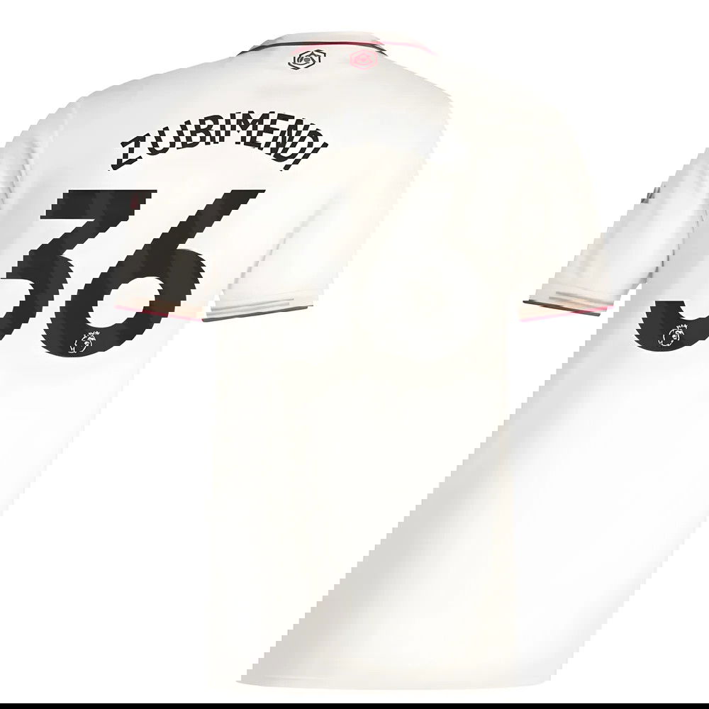 Tanie Koszulki Piłkarskie Arsenal ZUBIMENDI #36 Trzeci 2025-2026 Stroje Piłkarskie