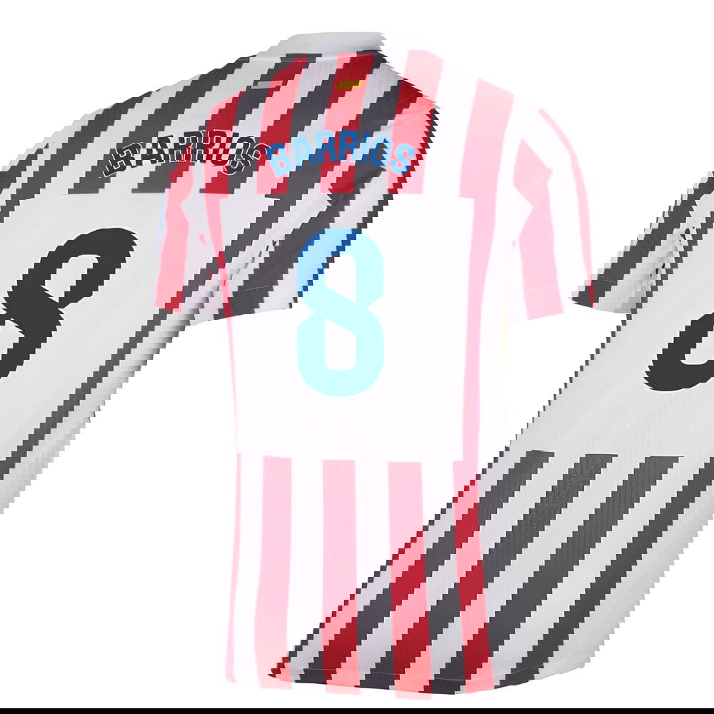 Tanie Koszulki Piłkarskie Atletico Madryt BARRIOS #8 Główna 2025-2026 Stroje Piłkarskie