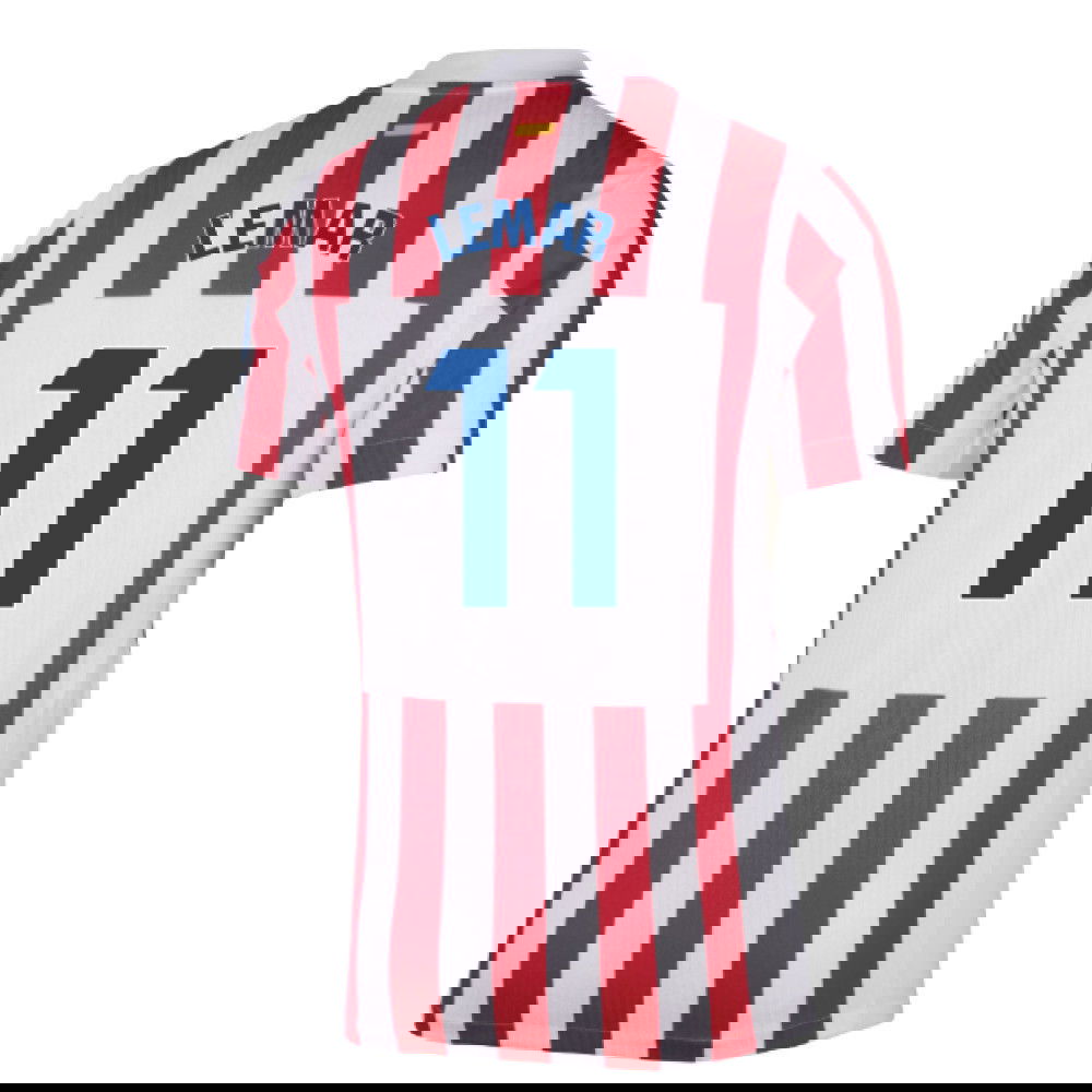 Tanie Koszulki Piłkarskie Atletico Madryt LEMAR #11 Główna 2025-2026 Stroje Piłkarskie