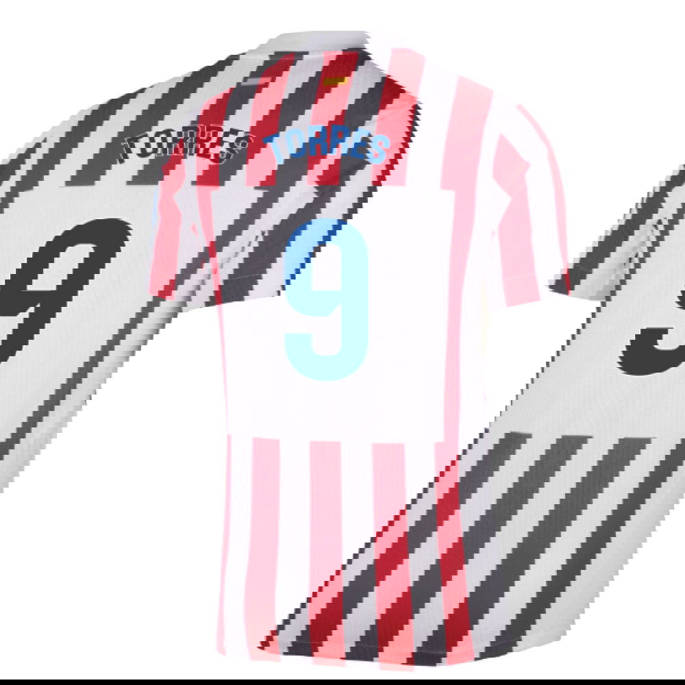 Tanie Koszulki Piłkarskie Atletico Madryt TORRES #9 Główna 2025-2026 Stroje Piłkarskie