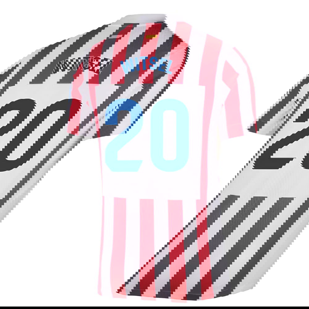 Tanie Koszulki Piłkarskie Atletico Madryt WITSEL #20 Główna 2025-2026 Stroje Piłkarskie