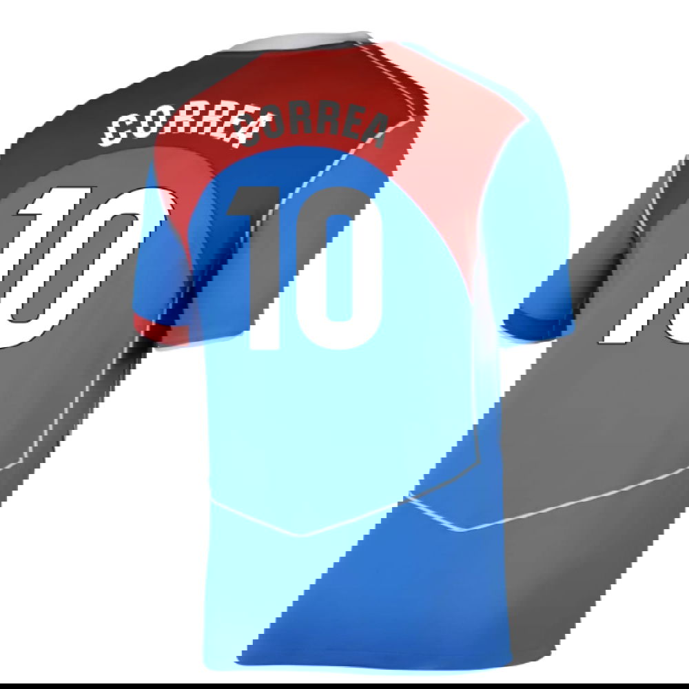 Tanie Koszulki Piłkarskie Atletico Madryt CORREA #10 Trzeci 2025-2026 Stroje Piłkarskie