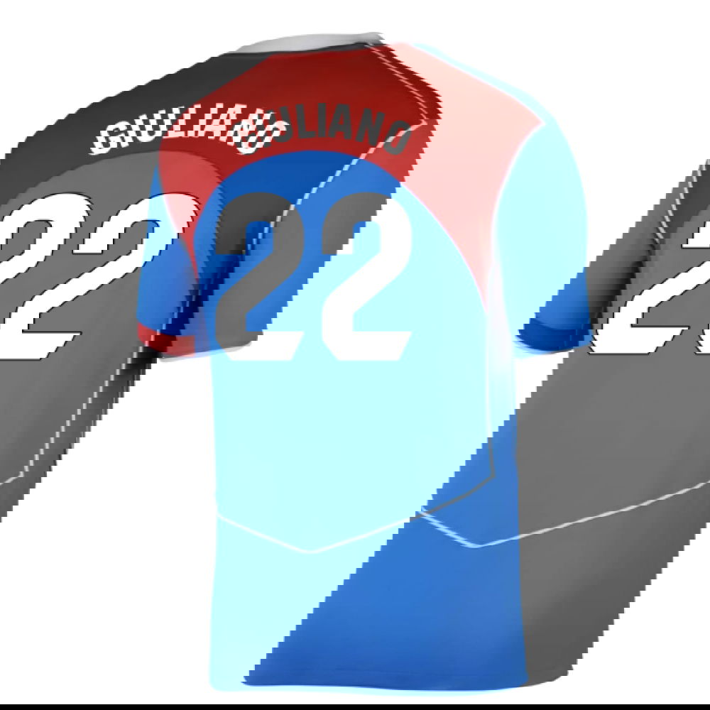 Tanie Koszulki Piłkarskie Atletico Madryt GIULIANO #22 Trzeci 2025-2026 Stroje Piłkarskie