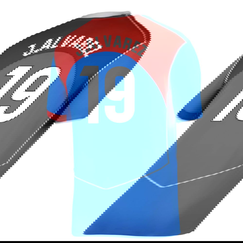 Tanie Koszulki Piłkarskie Atletico Madryt JALVAREZ #19 Trzeci 2025-2026 Stroje Piłkarskie