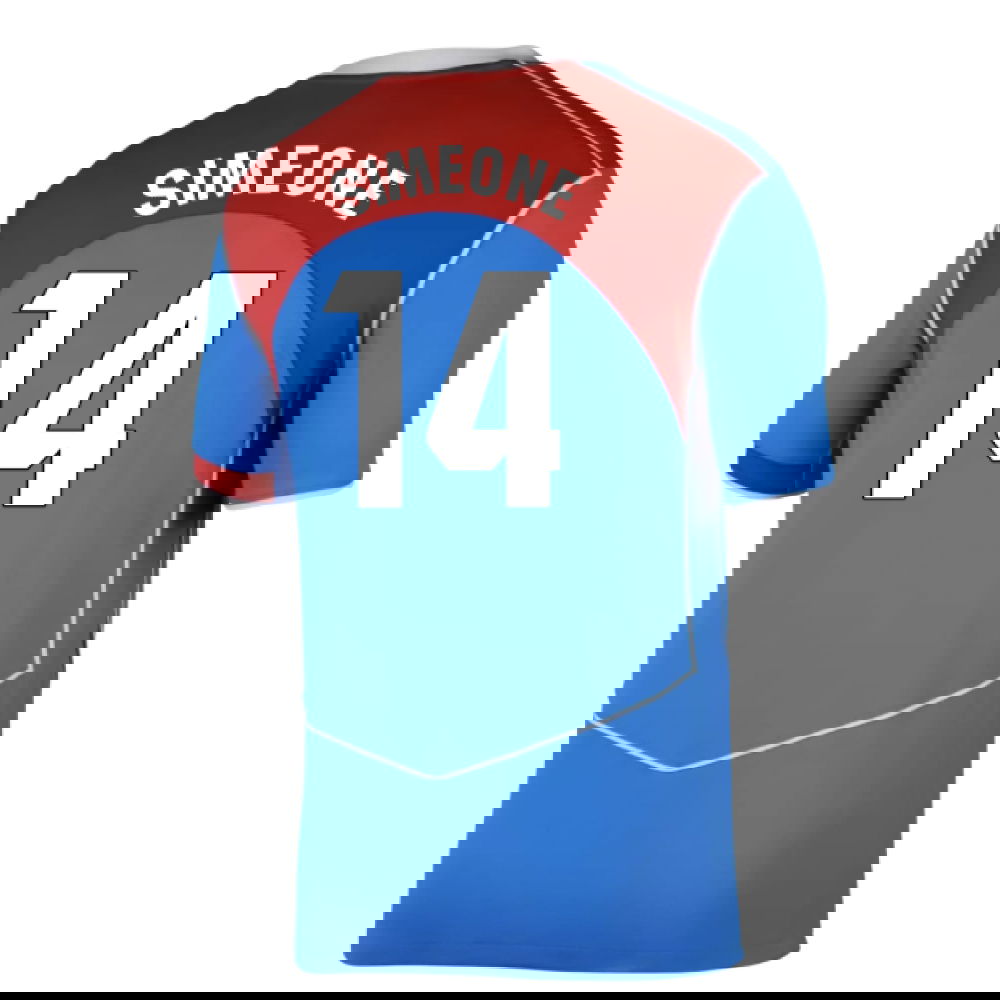 Tanie Koszulki Piłkarskie Atletico Madryt SIMEONE #14 Trzeci 2025-2026 Stroje Piłkarskie