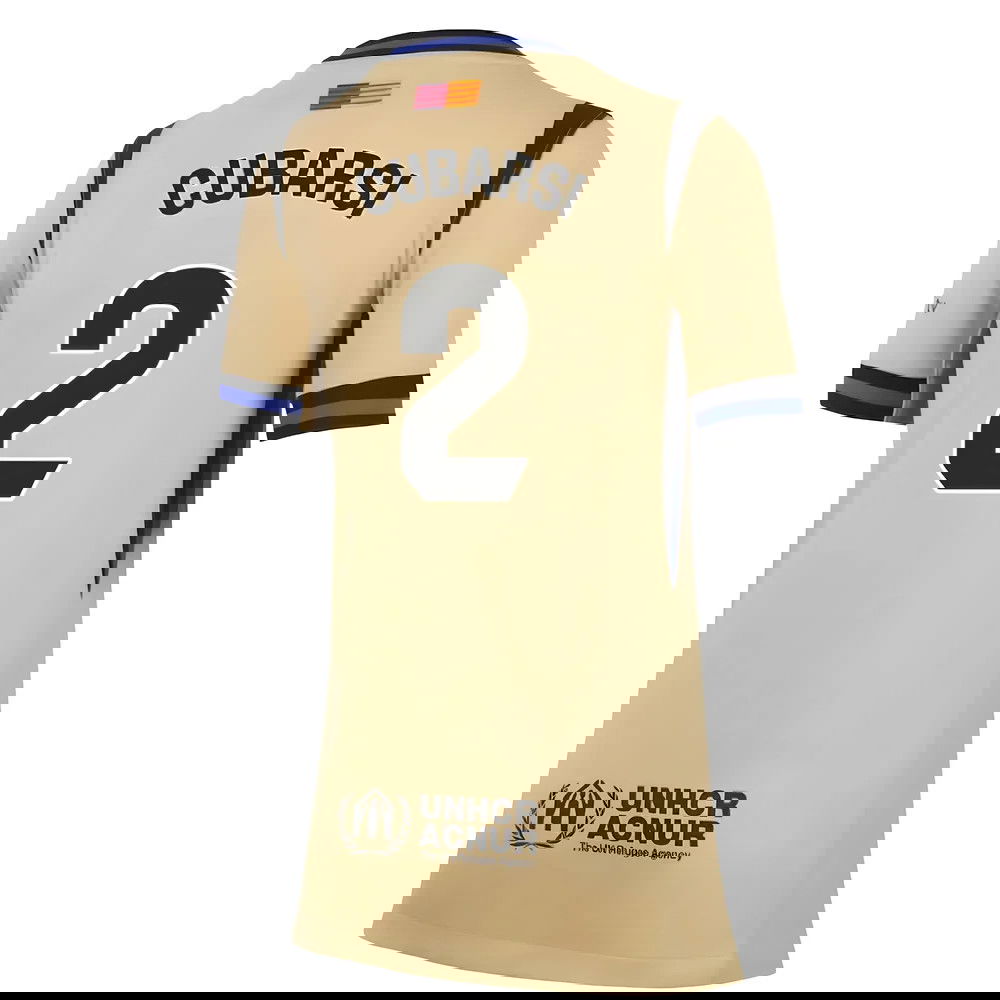 Tanie Koszulki Piłkarskie FC Barcelona Kobiety CUBARSI #2 Precz 2025-2026 Stroje Piłkarskie