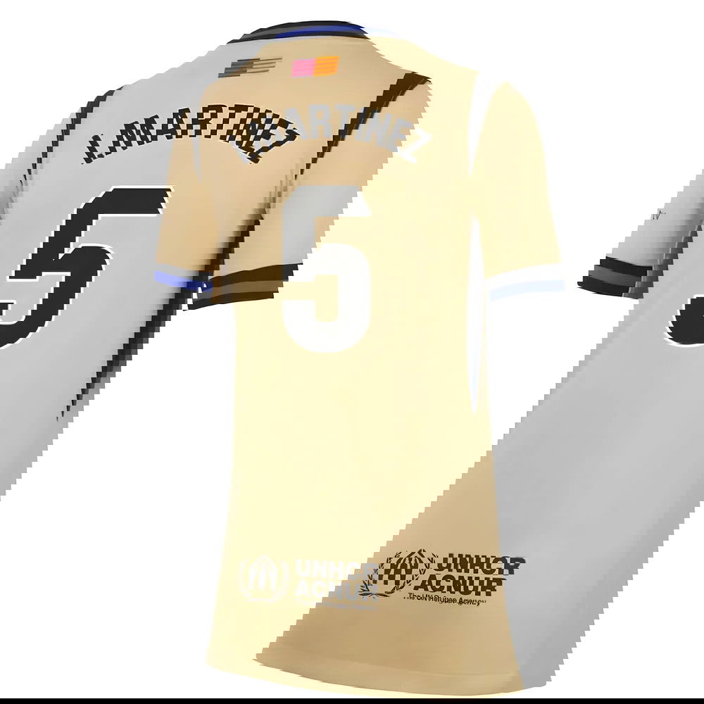 Tanie Koszulki Piłkarskie FC Barcelona Kobiety IMARTINEZ #5 Precz 2025-2026 Stroje Piłkarskie