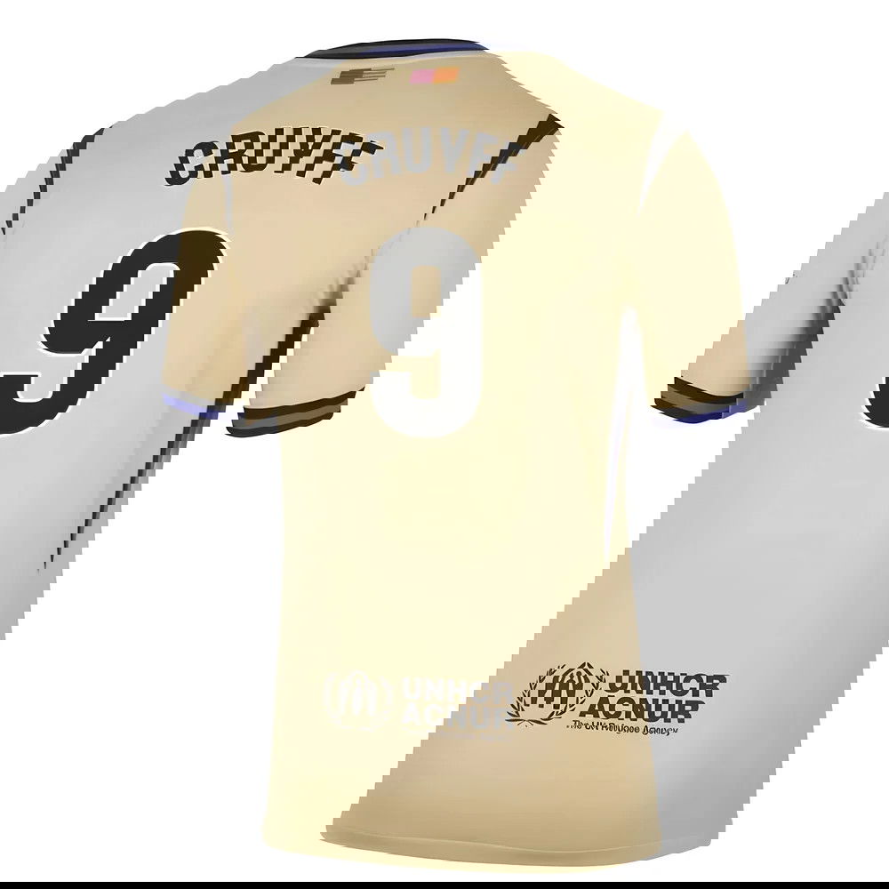 Tanie Koszulki Piłkarskie FC Barcelona CRUYFF #9 Precz 2025-2026 Stroje Piłkarskie