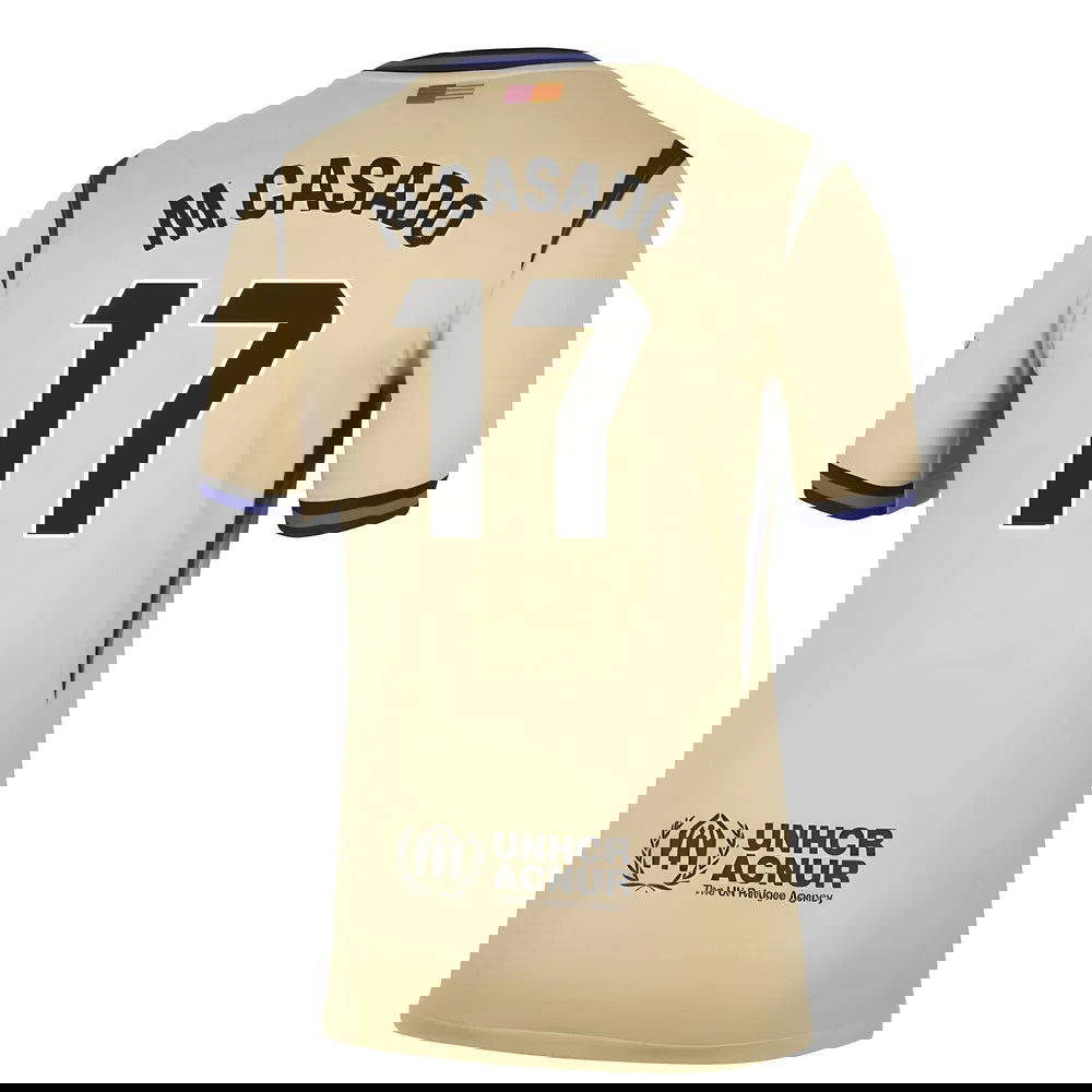 Tanie Koszulki Piłkarskie FC Barcelona MCASADO #17 Precz 2025-2026 Stroje Piłkarskie