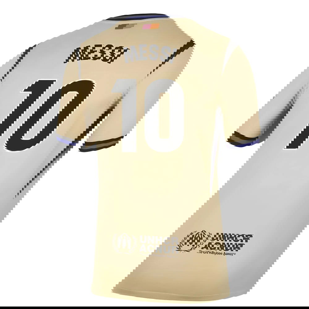 Tanie Koszulki Piłkarskie FC Barcelona MESSI #10 Precz 2025-2026 Stroje Piłkarskie