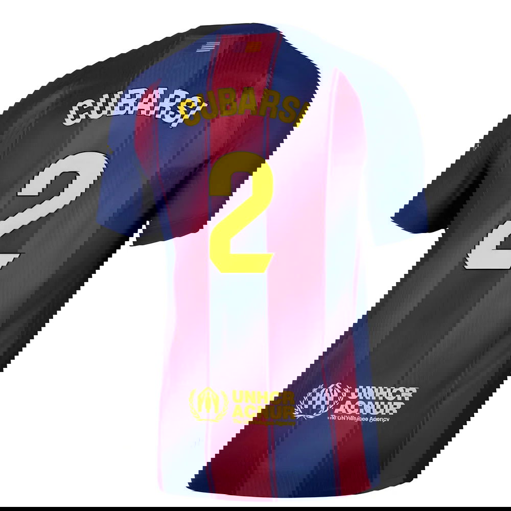 Tanie Koszulki Piłkarskie FC Barcelona CUBARSI #2 Główna 2025-2026 Stroje Piłkarskie